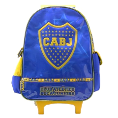 Mochila Boca Juniors vamos cabj futbol con carro