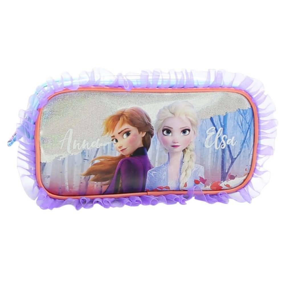 Cartuchera Frozen neoprene amistad anna y elsa princesas