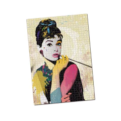 Rompecabeza Puzzle Cresko Audrey Hepburn arte pop en internet
