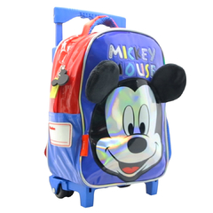 Mochila Mickey Mouse escolar con relieve orejas disney carro en internet