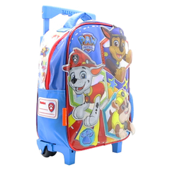 Mochila Paw Pawtrol escolar patrulla canina niños con carro en internet
