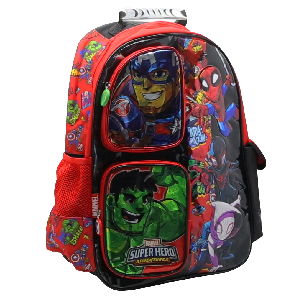 Mochila Avengers Marvel escolar hero hulk spiderman