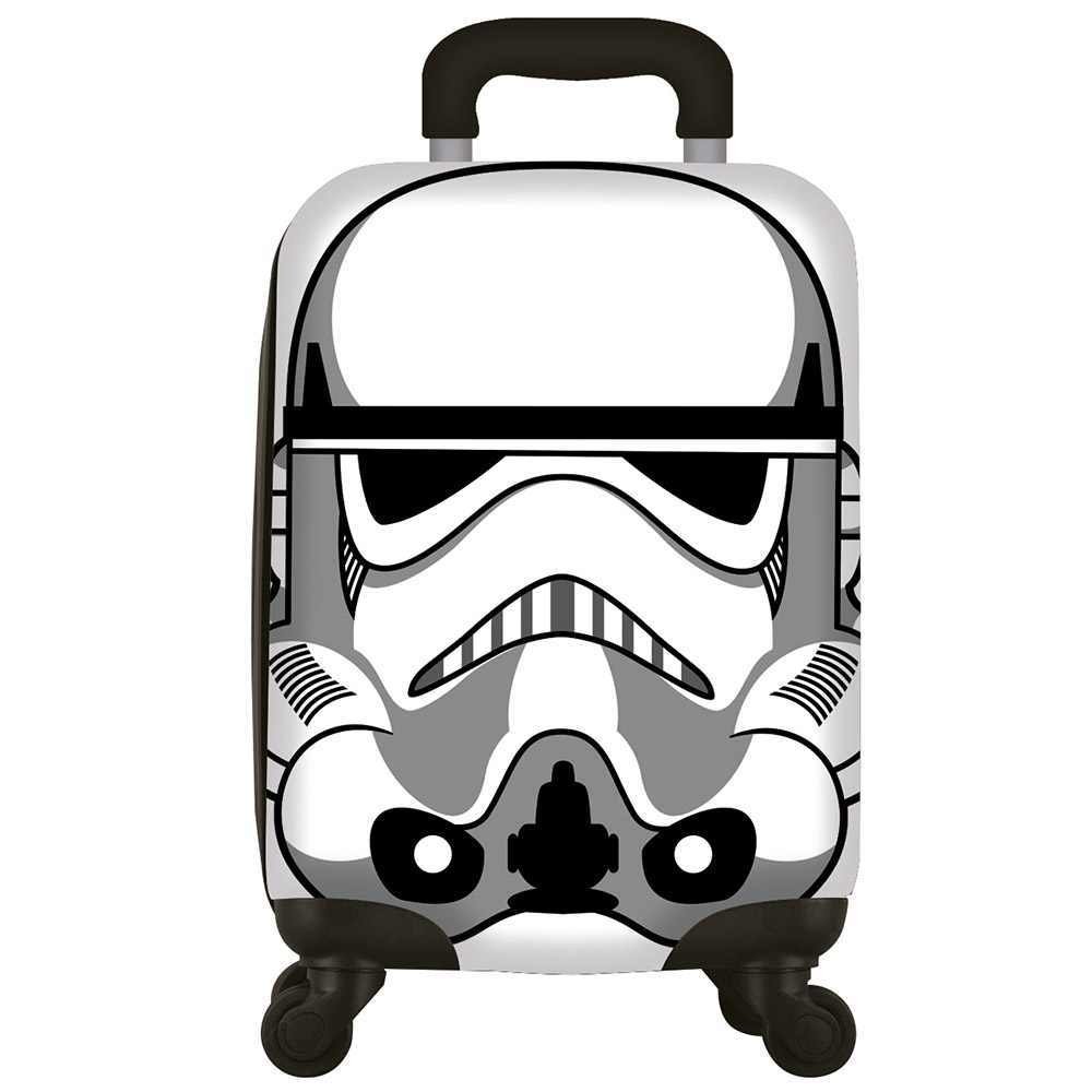 VALIJA DISNEY STAR WARS CON RELIEVE 17 PLG - Cresko