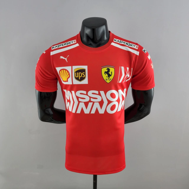 Camisa Ferrari Mission Winnow - F1 - Pereira Imports