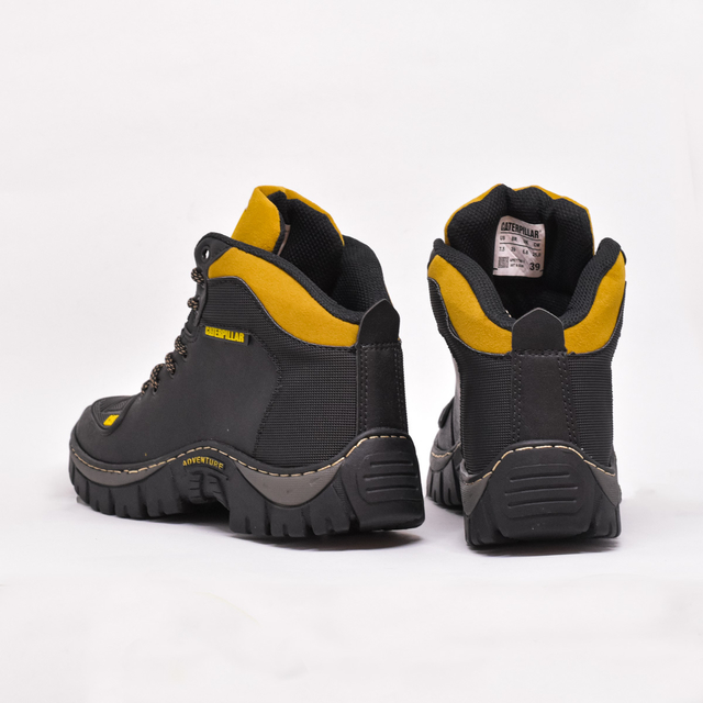 Bota Masculina CAT Caterpillar Adventure Sintética Preto