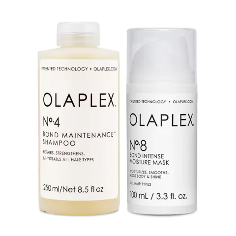 OLAPLEX Nº4 + Nº8 Kit Limpieza e Hidratación