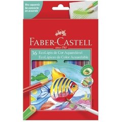 lápis de cor aquarelável 36 cores - comprar online