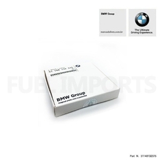 Emblema Simbolo Traseira 74mm BMW Serie 3 (E90) 316i 318i 320i 323i 325i 328i M3 2009 2010 2011 2012 +Buchas Original na Caixa - FUEL IMPORTS