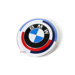 Emblema BMW 50th Years M Retrofit 74mm Original - FUEL IMPORTS