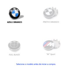 Emblema Roda BMW X1 X2 X3 X4 X5 X6 Original Kit 4 Unidades - comprar online