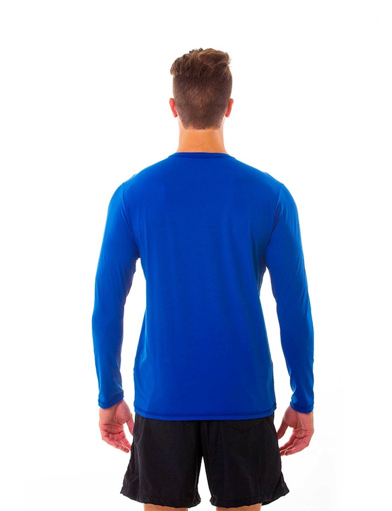 camisa uv azul
