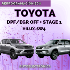 Toyota Hilux Ecu Denso 2021 DPF-off EGR-Off + Potenciación