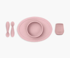 Set Plato + Cubiertos + Vaso | First Food Set EZPZ® (varios colores) en internet