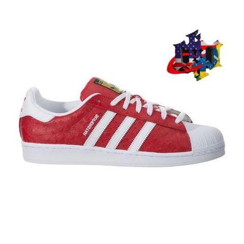 adidas superstar de camurça