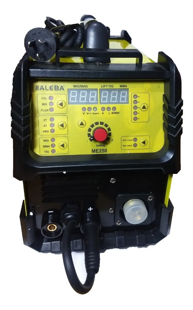 Soldadora Inverter Aleba 3 en 1 MMA TIG MIG ME250