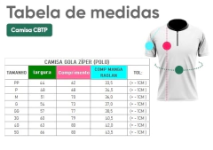 Camisa CBTP 2023 - Azul - Confederação Brasileira de Tiro Prático
