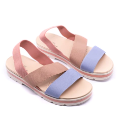 Sandália Feminina Modare Ultraconforto Elástico Blush Original - comprar online