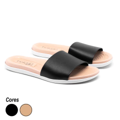 Chinelo Feminino Slide Beira Rio Napa Turim Original