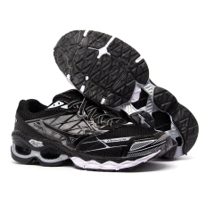 Imagem do Kit 2 Tênis Mizuno Wave Creation 20 Cinza e Laranja + Preto e Prata