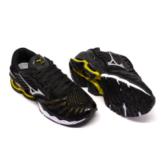 Kit 2 Tênis Mizuno Wave Creation 22 Marinho e Verde + Preto e Ouro - comprar online