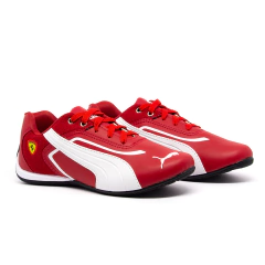 Kit 2 Pares Tênis Puma Ferrari New Vermelho e Branco + Branco e Azul - comprar online