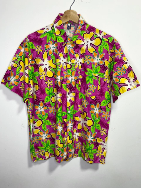 Camisa Hawaiana psico M