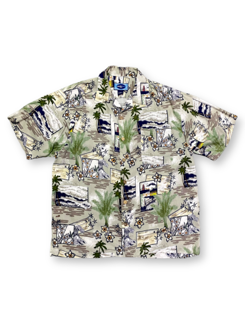 Camisa hawaiana Pacific Blue M amplia