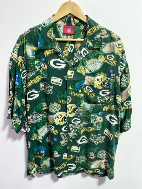 Camisa Hawaiana Packers L