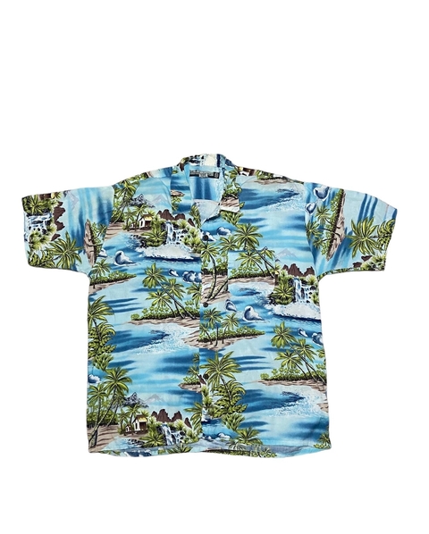 camisa Hawaiana Ocean Current XL