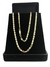 Piastrini Italiana - 3mm + Pingente de Brinde Banhado Ouro 18 k - comprar online