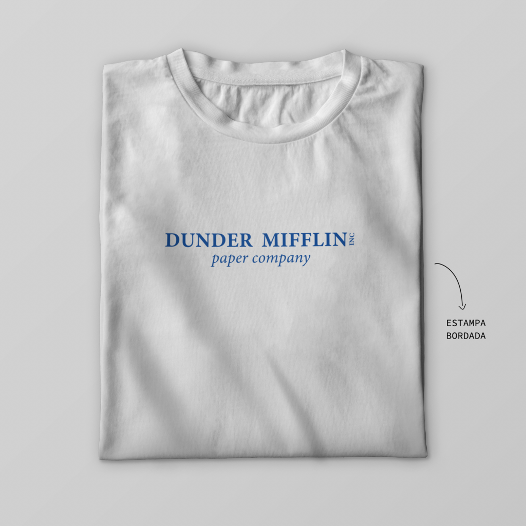 Camiseta Dunder Mifflin The Office + Caneca