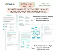 Imagen de MOOVING AGENDA 2023 DIARIA BIENESTAR