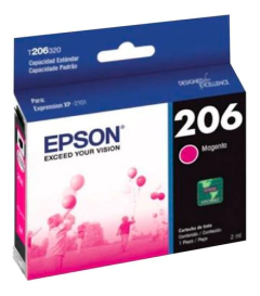 EPSON CARTUCHO 206 MAGENTA