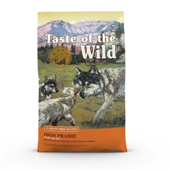 Taste of The Wild Prairie Puppy con Venado y Bisonte Asado x 14 Libras