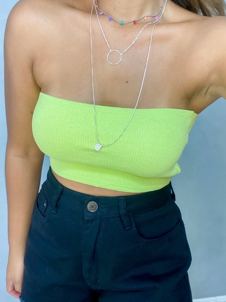 top tricot verde