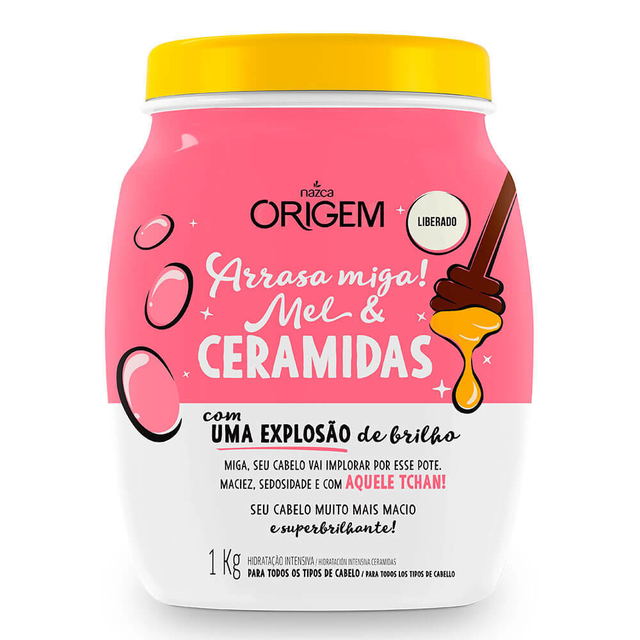 Creme de Hidratação Mel e Ceramidas Origem 1kg