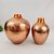 Vaso Decorativo Cobre Rosê Gold 28x23cm / 25x16cm Metal 2 peças - comprar online