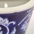 Vaso De Parede Azul E Branco 10x6cm Cone Porcelana - Inigual Decor | Loja de Decoração, Plantas Artificiais, Utilidades, Presentes, Páscoa e Natal