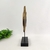 Enfeite Escultura Abstrata Dourada 30X20X5cm Decoração P - loja online