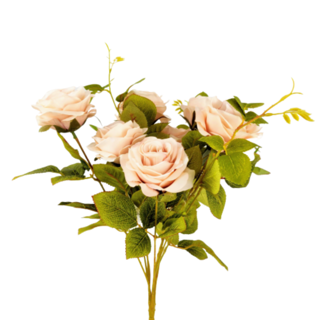 Rosa Diana Nude Planta Artificial Permanente 50cm Rose