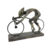 Escultura Ciclista na Bicicleta Bronze 20x27x10cm