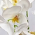 Arranjo Orquídea Planta Artificial 50x33cm Branca Com Vaso na internet