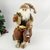 Papai Noel Sentado Bege Boneco de Natal Luxo 70x30x28cm Enfeite na internet