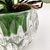 Imagem do Arranjo Orquídea Planta Artificial 50x33cm Branca Com Vaso