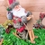 Papai Noel com Cavalinho de Balanço Enfeite de Natal 34x13x24cm - comprar online