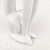 Enfeite Estátua Alta Cachorro Branco 35x19x12cm - Inigual Decor | Loja de Decoração, Plantas Artificiais, Utilidades, Presentes, Páscoa e Natal