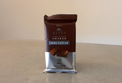 chocolate amargo zero açúcar 25g