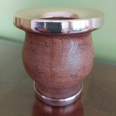 M55 - Mate Algarrobo con base y virola de Cobre