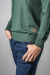 Sweater cuello V Facundo Verde 2 - tienda online