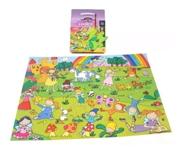 Rompecabezas 28 Piezas Reversible Haditas Plan Z